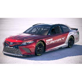 Toyota Camry Nascar 2018 3D model